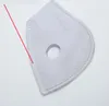 활성탄 마스크 필터가 입 머플 삽입 호흡 사이클링 마스크 필터 패드 5 개 레이어 얼굴 마스크 필터 패드 GGA3532-4 필터