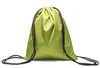Waterdichte Oxford Doek Trekkoord Rugzak Sport Gym Dance Bags Polyester Winkelen Opslag Vouwtas Custom Logo Gratis DHL
