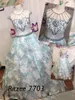 Famoso designer ritzee Girl Pageant Dresses 2019 Perline collo maniche ad aletta Bambina infantile Abiti da cerimonia formale Abito da ballo formale