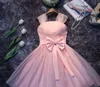 2019 Sexy Gros Arc À Lacets Rose Mini Robe De Bal Robes De Bal Homecoming Cocktail Party Occasion Spéciale Robe Robe Fiesta BH23