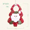 Decora￧￵es de Natal ￁rvore de Natal Hanges desenho animado Santa Snowman Urs Bones Toys Hangs Home Decor