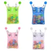 Spielzeug Aufbewahrungstasche Baby Kinder Badewanne Spielzeug Ordentlich Lagerung Saugnapf Tasche Mesh Bad Net Organizer