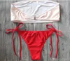 Tube Top Sandy Beach Maillot de bain une pièce designer sexy Bikini transparence frein évider bikinis impression soutien-gorge Briefs vente directe d'usine