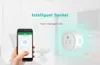 Wi-Fi Tomada Inteligente Mini Controle Remoto Sem Fio Smart Plug Compatível com Amazon Alexa / Google Home / IFTTT