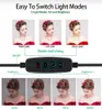 LED Selfie éclairage anneau lumière 162026 cm photographie réglable pour maquillage vidéo Studio en direct avec Total 180 cm trépied prise USB bla3617125
