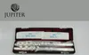 JUPITER JFL-511ES 16 فتحة مغلقة على شكل حرف C الفلوت Cupronickel Silvering Concert Flute Case تنظيف القماش عصا قفازات حقيبة مبطنة