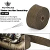 PQY - 2 "x 5 METER PREMIUM EXABLE VÄRME WRAP MANIFOLD WRAP TITANIUM LAVA FIBER + 4 st Ties PQY1905T