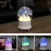 7 couleurs USB humidificateur d'air à ultrasons coloré veilleuse huile essentielle diffuseur d'arôme lampe forme de boule ronde avec paysage intérieur RRA2827-8