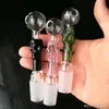 bongs de vidro queimador osso acessórios, vidro cachimbos coloridos mini-multi-cores Pipes melhor mão Colher de vidro da tubulação