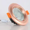 Gold/Silver Body Recessed LED Downlights 5W 7W 9W 12W 15W COB LED Ceiling Spot Lights AC85~265V LED Background Lamps Indoor Lighting