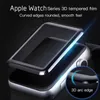 iWatch Serisi 5/4/3/2 için Apple Ürünü Ekran Koruyucu 3D Full Tutkal temperli cam Kapak 42mm 38mm 40mm 44mm Anti-Scratch için