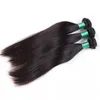 Bezplośne zrzucanie wolne można wybielić Brazylijskie proste Virgin Hair 3 Bundles Human Remy Hair Unforted Peruvian Malezjan Hair Weft