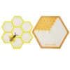 Tampons de tapis en silicone 2pcs / lot Tampon de miel et tampon d'abeille FDA de qualité alimentaire Concentré antiadhésif réutilisable Cire Slick Oil Fibre de verre résistant à la chaleur
