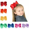 40 colores elegir gratis 6 pulgadas bebé lazo grande lazos para el cabello niñas bebés lazos con pasadores 15 cm 12 cm