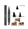 CMAADU NOUVELLE MARQUE LIMIDE LIMIDE CURN CURN MADE UP Eye crayon étanche noir Double-Forded Makeup Eyeshadow Stamp Eyeliner crayon3477615