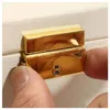 Stora smycken Förpackning Visa Box Armoire Dressing Bröst med Clasps Armband Ring Arrangör Bärande Fodral SH190723