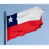 Chile-Flagge, 90 x 150 cm, für Innen- und Außenbereich, Polyesterdruck, preiswert, hochwertig, neu, individuell, CHI-Nationalflagge, Banner, 90 x 150 cm, Dropshipping