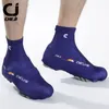 Coupe-vent chaussures de cyclisme couverture hommes femmes printemps automne Touring vélo couvre-chaussures vtt vélo chaussure couverture cyclisme fermeture éclair OverShoes297O