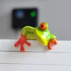 2017 Nouveau Artisanat Animal Artificiel Créatif Kawaii Micro Paysage Personnalisé Grenouille Figurine Décoration C19041601