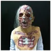 Halloween Prop Walking Dead Latex Mask Full Head Horror Zombie Masks Costume Party Decoration AN88 T2007038994689