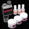 Professional Nail Art Kit Set Manicure Set Nail Care System Acrylic Powder Liquid Glitter Lime Tår Separatorer Borsta pickare Prim1655882