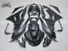 Högkvalitativ Kinesisk Fairing Kit för Kawasaki Ninja ZX6R 2009 2010 2011 2012 Matt Black Fairings Kits ZX636 09-12 ZX 6R 636 ZX-6R