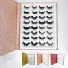 3D Mink Eyelashes Book Empty Handmade False Eyelash Book Crossing Lashes Book Eye Extention Holder Make up Tool RRA1530