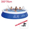 Piscine Clip Net Épais Pad Cadre D'été Piscine Maison Gonflable Piscine Pour Enfant Adultes Famille Baignoire Baignoire En Plein Air Enfants