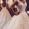 vestido de noiva Bridal Gowns Spaghetti Straps White Ivory Tulle Wedding Dresses 2020 Pearls Bridal Dress Marriage Customer Made