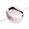 5 Colors Wide-brimmed bow headband for cross-border exclusive fabrics with imitation pearl ladies headband FREE ship 10