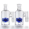 Glas Ash Catcher dik glas 14.4mm 18.8mm 90 graden Ashcatcher Rook accessoire voor Bong Oil Rigs Water Pipe