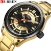 Relogio Masculino Curren Mens Watches Luxury Top Brand Men's Fashion Casual Steel Watch Military Quartz Wristwatch Reloj Hombres