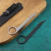 Owinięty stały nóż Survival Wild Survival Tool Outdoor Tactical Polowanie Składany Nóż Outdoor Survival Nóż Ostry EDC Narzędzie na zewnątrz