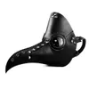 Steampunk Plague Bird Mask Mask Mask Mask Long Nariz Cosplay Fancy Mask Exclusive Gothic Retro Rock Leather Halloween Mascaras2865437