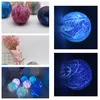 4 Färg Ny Creative LED Lights Dream Star Lights 3D Printing Color Moon Lampa Barnens julbelysning Toys T2I5676