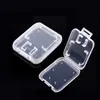 Transparent Clear Standard Case Storage Carry Storage Box for SD TF Card