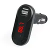 2020 Carro Bluetooth FM Modulador mp3 music player mãos chamando dual USB card6588021