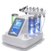 Hydra Facial Machine 7 en 1 RF Galvanic Cooling Oxygen Dermabrasion Hydro Machine para la limpieza de la piel de rejuvenecimiento