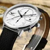 Guanqin Mens Watches Clock Men Top Brand Luxury Chronograph Chronograph Male Sport Leather Quartz montre Big Dial Relogio masculino1091945