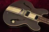 ES 333 Tom DeLonge Semi Hollow Body Matte Brown Jazz Electric Guitar Cream Stripe Top Double F Holes Dot Inlay Grover Tuners3994426