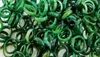 Anillo liso jade verde natural entrega N900123456787810985