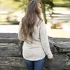 Diseñador Mujeres Invierno Caída de manga larga Hoodie Sudadera con capucha Sherpa Pullovers Sudadera Supercasado Cuello en V Cremallera Suéteres Tops de manga larga 4 colores