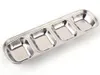 Stainless Steel Pepper Roast Meat Sauce Dishes Bowl Food Seasoning Tray Separate Sushi Vinegar Soy Plates Tableware