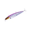 Hengjia 10pcs / lot minnow plastic 하드 유혹 바닷물 낚시베이스 딥 다이버 미네 모두 인공 물고기 wobbler 태클