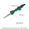 Zestawy Bazooka z 14 mm tytanowo mini szklane szklane rurowe platforma olejna