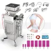 8 IN1 Stand Unoisetion Cavitatie Vacuümzuiging Radio Frequentie Dermabrasie Spray Bio Spa met 5MW Lipo Laser voor gewichtsverlies