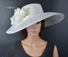 2019 X Large Ivory Ladies formal dress hat PP Straw sun hat summer hat for prom mother'day Races kentucky derby