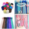 10m Crepe Paper Streamers Roll DIY Fotografie Achtergronden Bruiloft Supplies Verjaardagsfeestje Baby Douche Decoraties Achtergrond 60 Stks