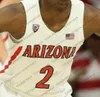 MIT8 NCAA Arizona Wildcats #2 Brandon Williams 3 Dylan Smith 4 Chase Jeter Jemarl Baker Jr. 10 Bibby Ayton Iguodala DeAndre Mike Andre Jersey