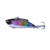 HENGJIA 10 Stück Sinking VIB Angelköder Minnow Kunstköder Vibration Wintereis Vollschwimmschicht Hartköder Bass 5,5 cm 10 g